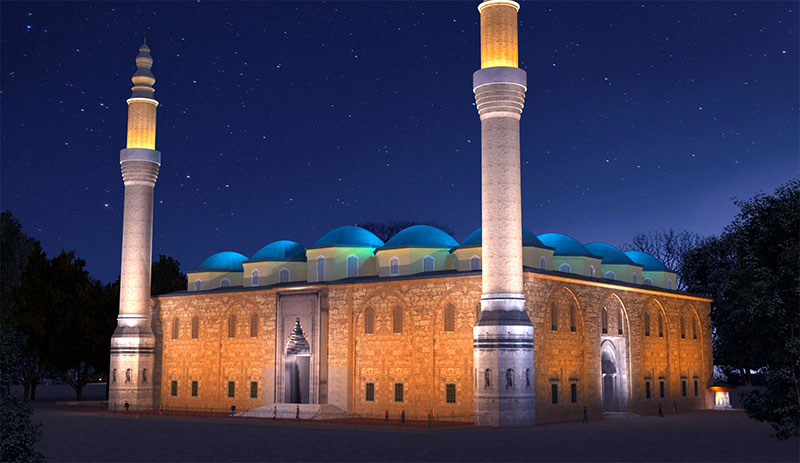 مسجد جامع وان از مساجد دوران سلجوقی